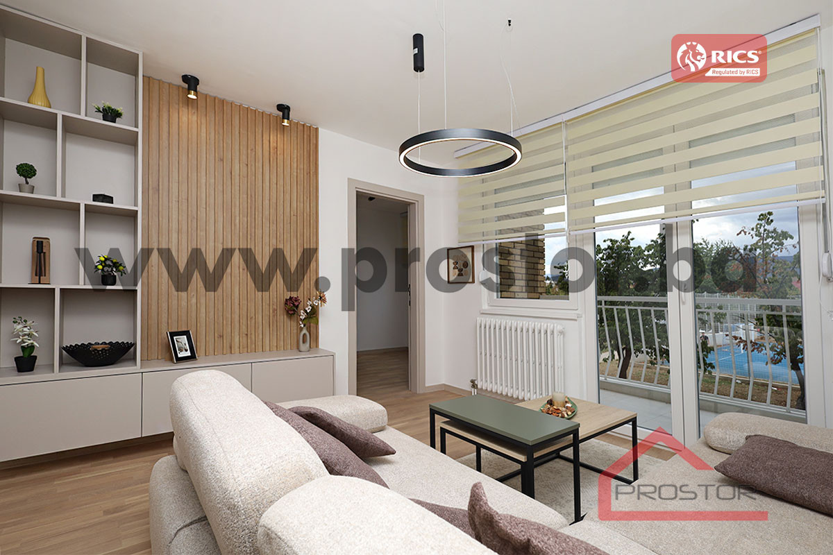 Furnished three-room apartment, Dobrinja