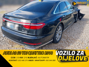 DIJELOVI AUDI A8 4N 3.0 DIZEL 2018 4X4 MJENJAC MOTOR DDVC