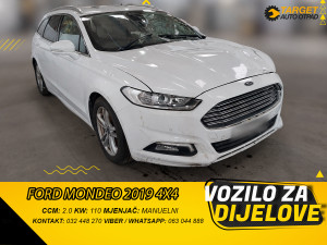 DIJELOVI FORD MONDEO 2.0 DIZEL 2019 4X4 MJENJAC MOTOR C20DD0X