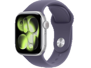 Apple Watch Series 11 GPS 42mm Silver Aluminium Case With Purple