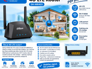 4G LTE RUTER DAHUA DH-MR403 N300