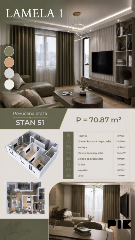 D4 - DOBRINJA 4 - TWO-ROOM APARTMENTS DIRECTLY FROM THE DEVELOPER photo 5