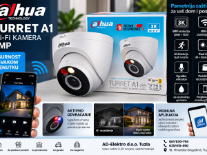 Dahua WiFi kamera 5MP 3K AI Dual Light