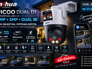 Dahua Picoo Dual D1 5MP+5MP WiFi 6 Dual kamera 360