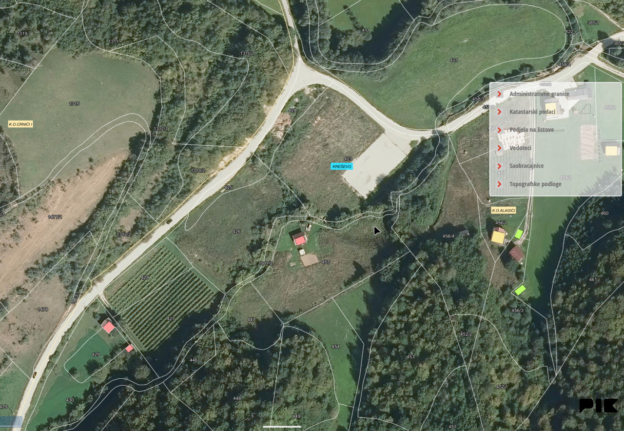 Zemljišta Kreševo 4759m2