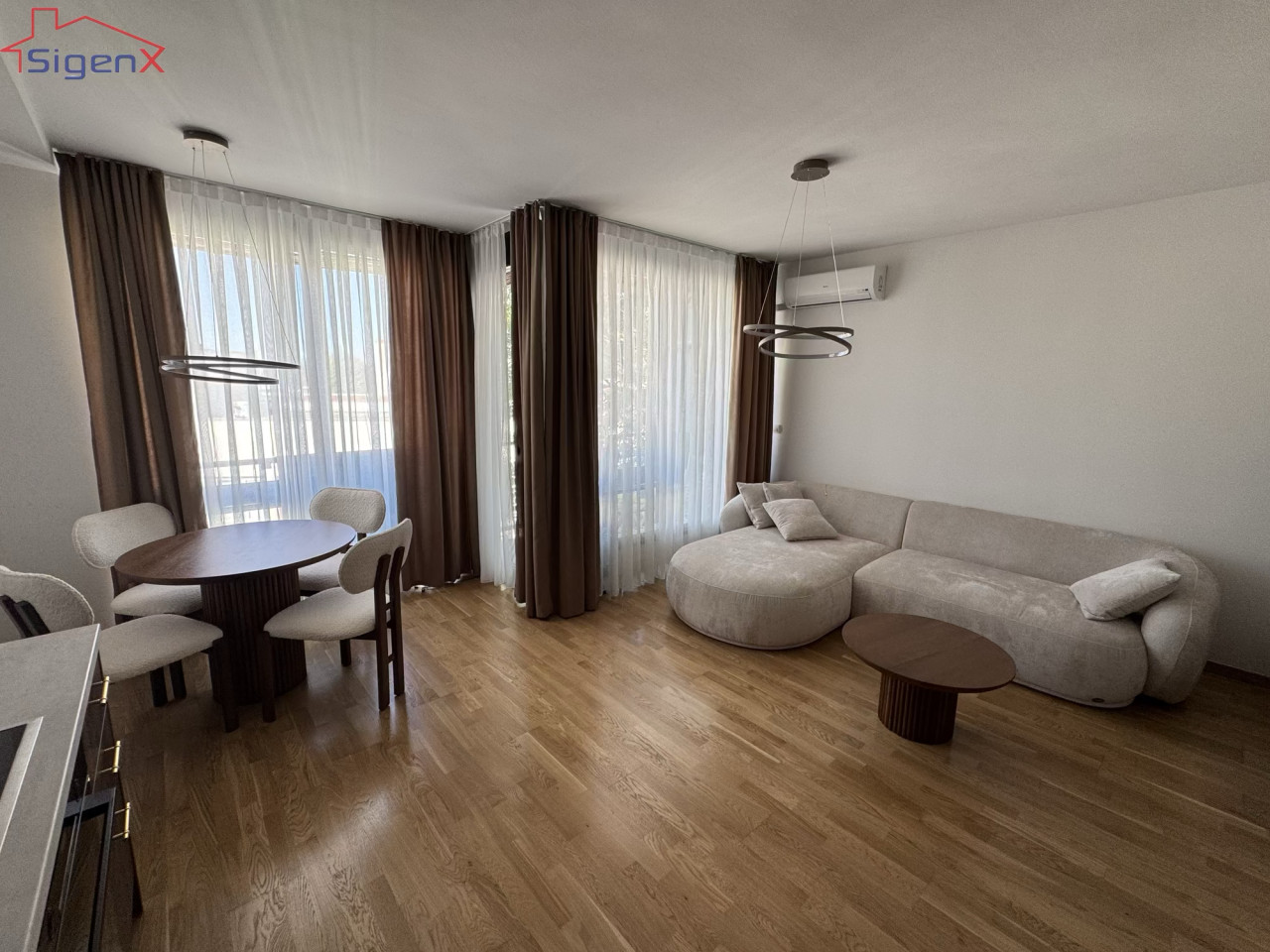Novogradnja/Centar/veći jednoiposoban stan/moderno namješten/48m2 2