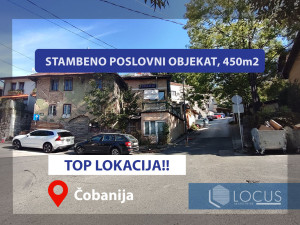 LOCUS: TOP LOKACIJA!! Stambeno poslovni objekat, Čobanija