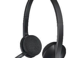 LOGITECH H340 Corded Headset - BLACK - USB