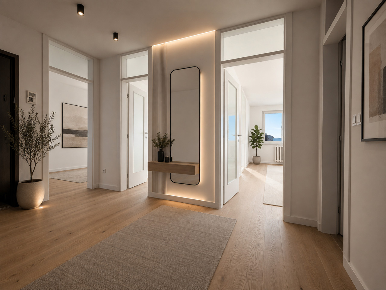 NOVO ADAPTIRAN/Trosoban stan/Vojničko polje/77 m2/balkon 26