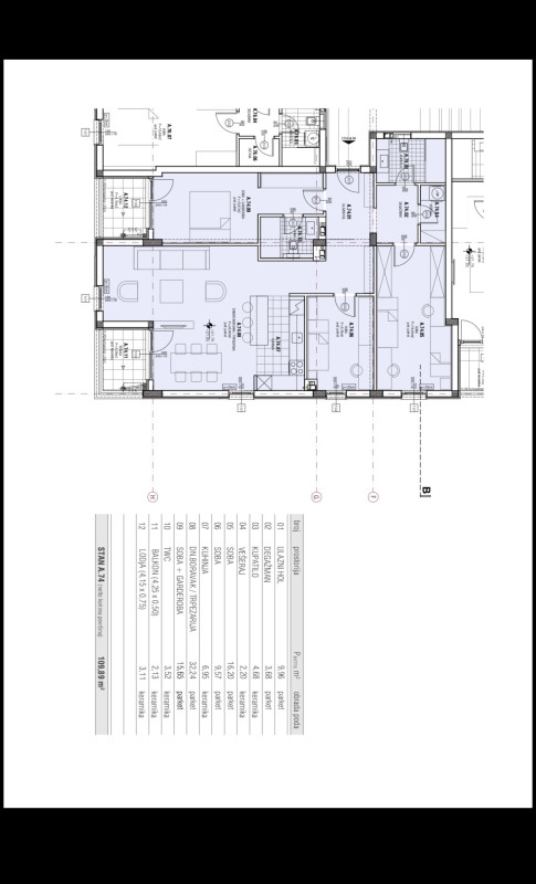 Stanovi i apartmani Mostar 109.89m2 2