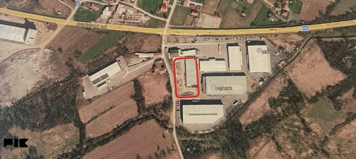 LUKAVAC PRODAJA: Industrijska hala Skladišno-proizvodni [1055] m2 2