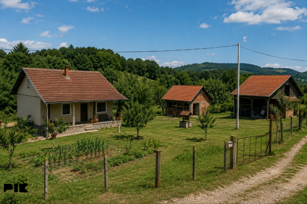 Kupujem!
Seosku kucu,manje imanje,okolina Banja Luke.