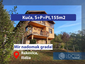 LOCUS: Kuća sa uređenim dvorištem, Rakovica, Ilidža
