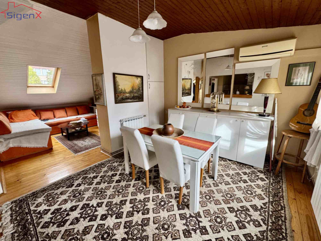 TROSOBAN STAN/CENTAR/MARIJIN DVOR/83m2/BALKON/USELJIVO/5.sprat 15