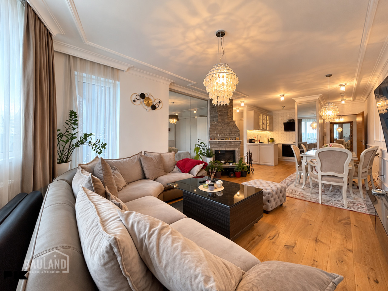 BAULAND/ Dva povezana luksuzna stana 125m2/ Centar Ilidže 2