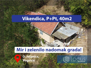 LOCUS: Vikendica na parceli 734m2, D. Jošanica, Vogošća