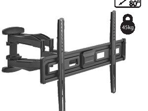 Nosač za TV prijemnike 37"-80", 45 kg, 4D
