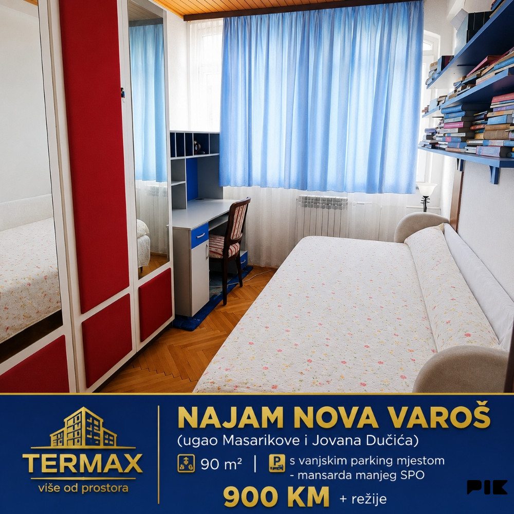 NOVA VAROŠ 90 m2 - mansarda manjag SPO 6