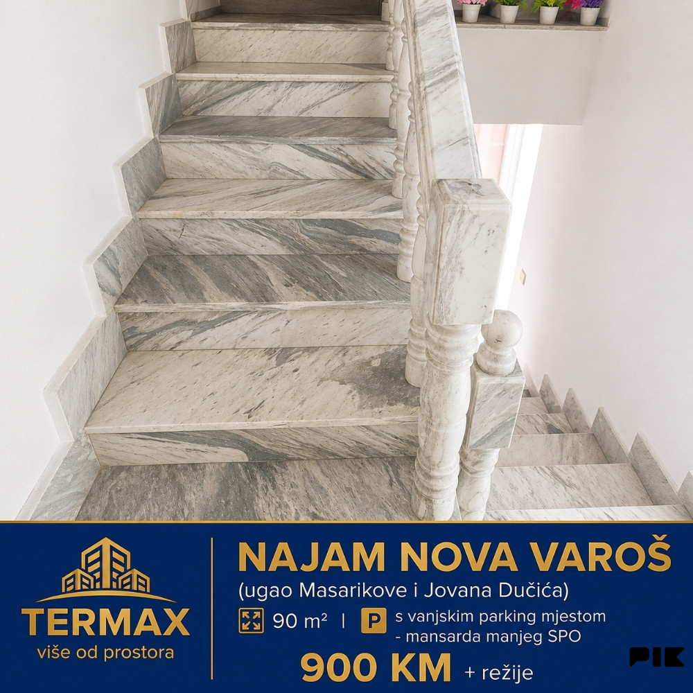 NOVA VAROŠ 90 m2 - mansarda manjag SPO 9