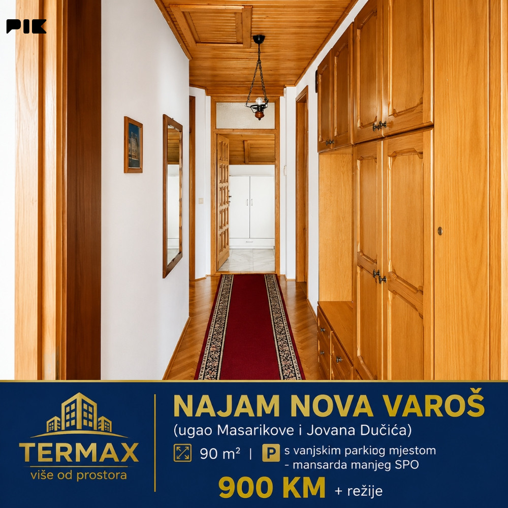 NOVA VAROŠ 90 m2 - mansarda manjag SPO 5