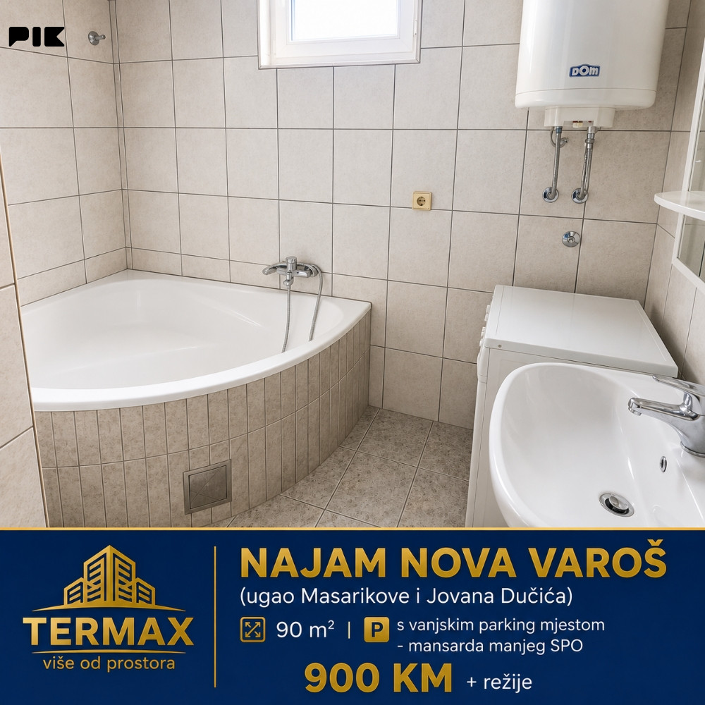 NOVA VAROŠ 90 m2 - mansarda manjag SPO 8