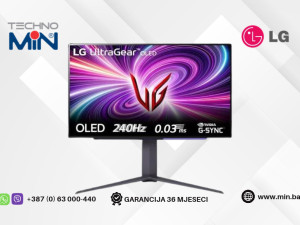 Gaming Monitor LG UltraGear 27GS95QE-B 26.5" OLED QHD, 240Hz