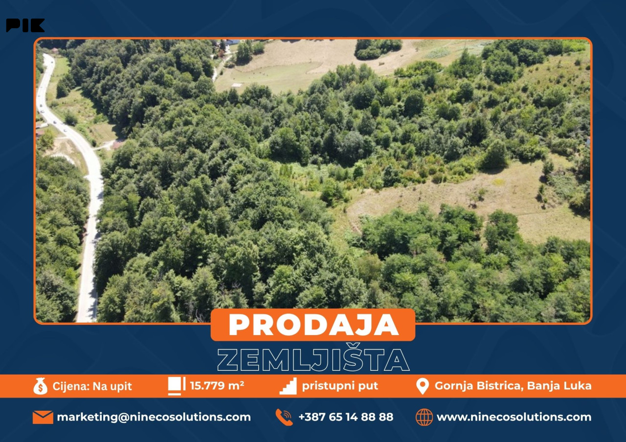 ZEMLJIŠTE - GORNJA BISTRICA - BANJA LUKA - 15.779 m2