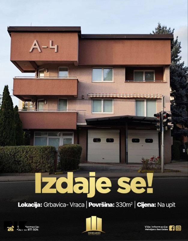 Kuća Sarajevo - Novo Sarajevo IZNAJMLJIVANJE