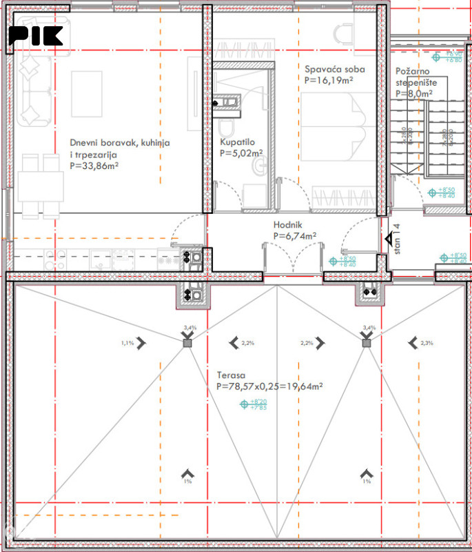 Penthaouse URBAN HOME Tuzla 140m2 7