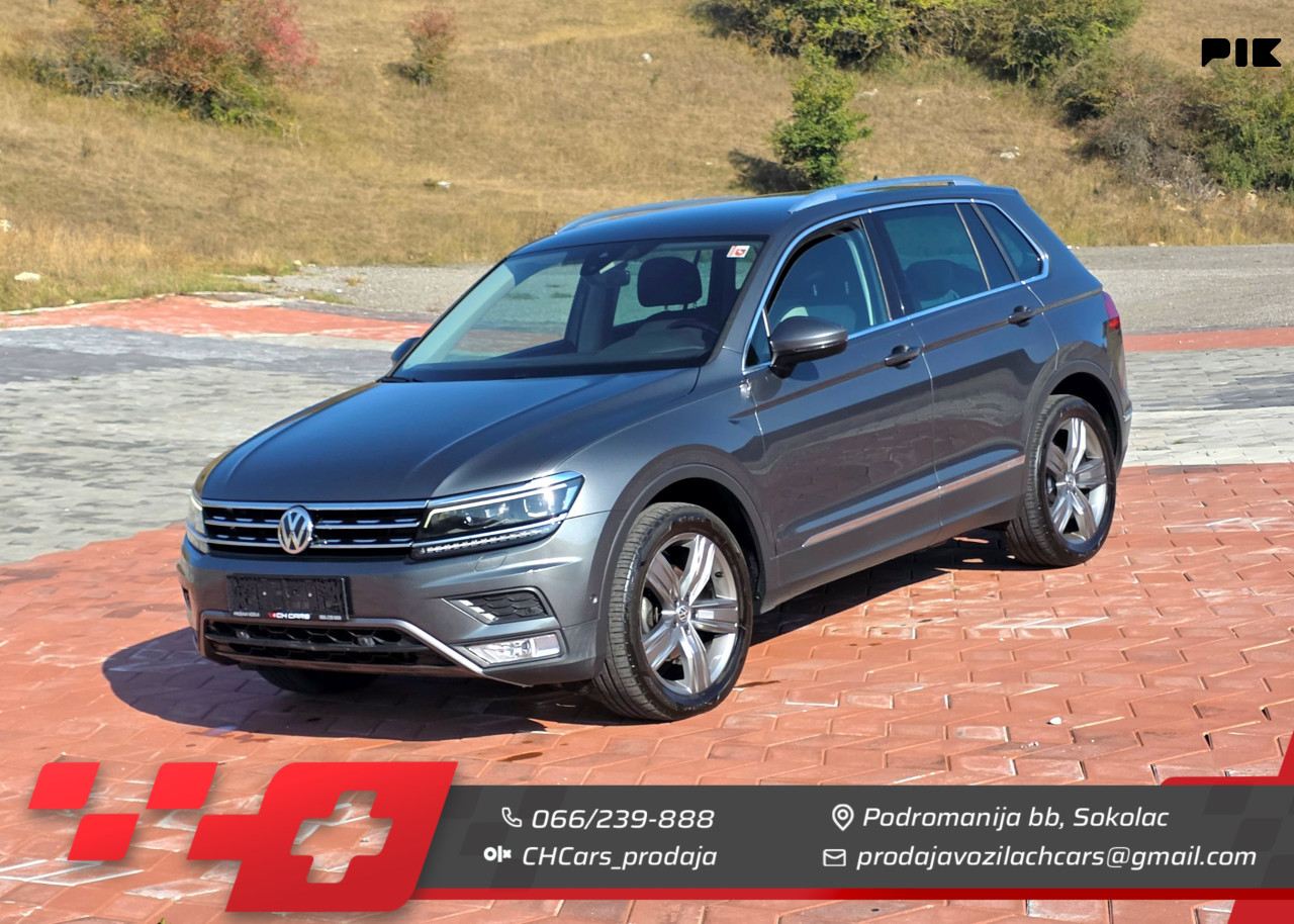 VW Tiguan 2017 2.0TDI 110KW 4MOTION 4X4 Max Full Offroad
