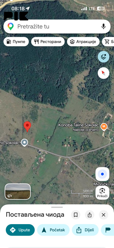 Zemljište Sokolac 2