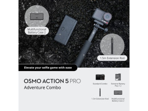 DJI Osmo Action 5 Pro Ad Combo Akcija do 14.10.2026