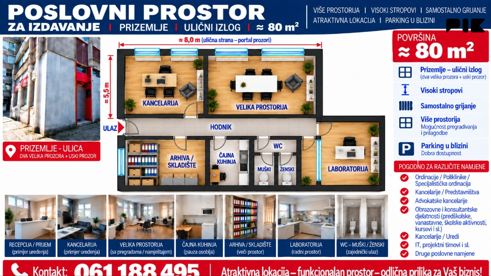 Poslovni prostor Sarajevo - Novi Grad
