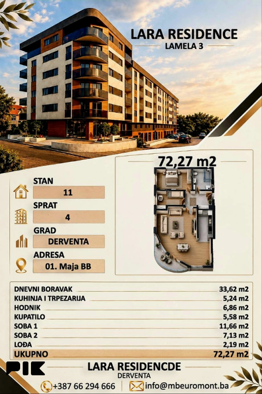 Stan/apartman Derventa