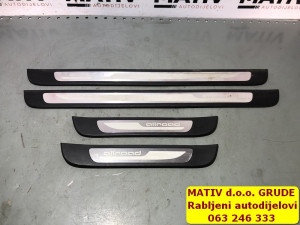 Lajsne na pragu Audi A6 4G allroad 2016 4G0853376K 4G0853373K
