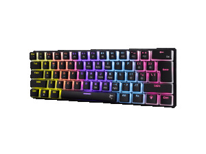 White Shark TASTATURA GK-2202 ASHIKO-2 Crna / US / BLUE.SW.