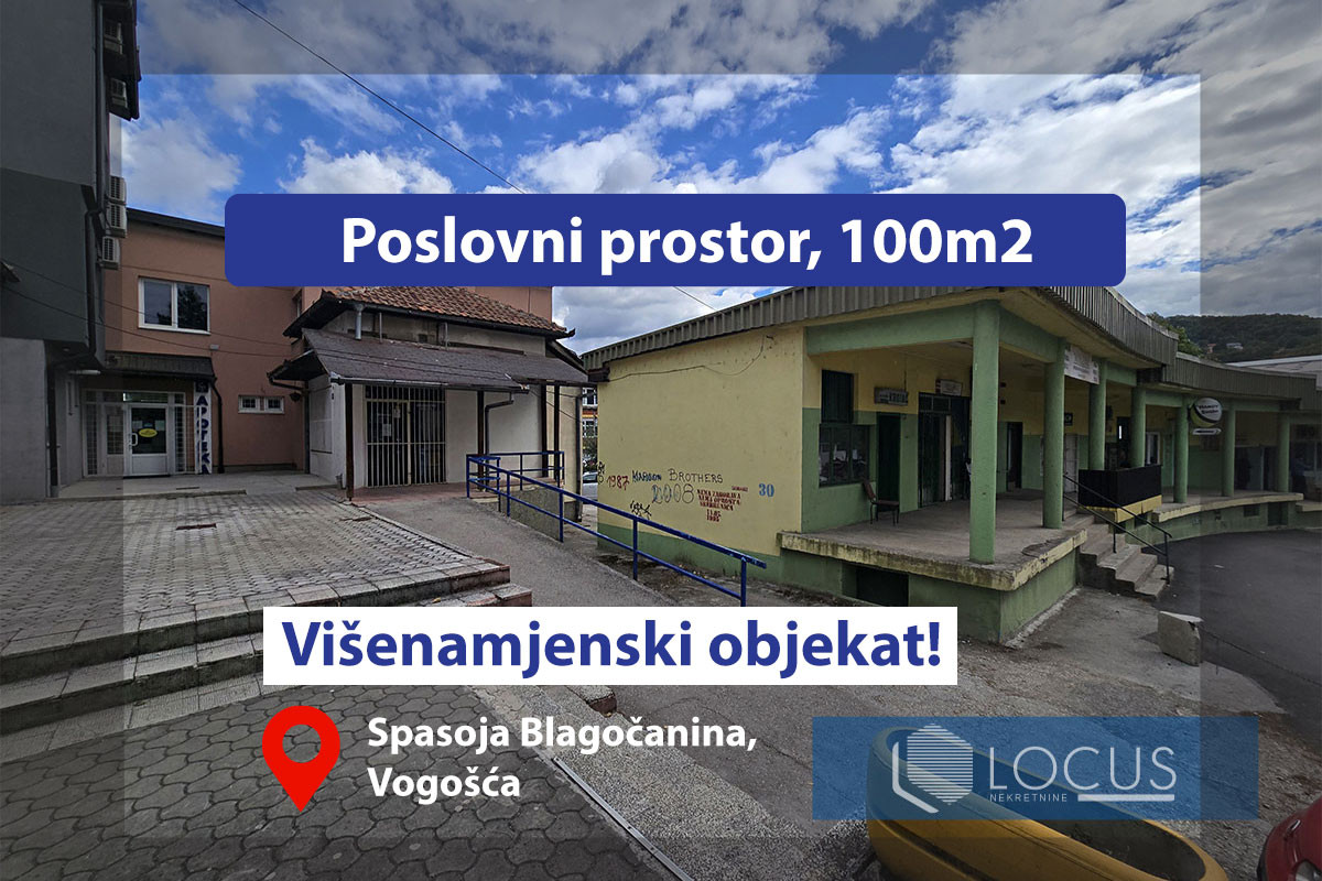 LOCUS: Poslovni objekat u centralnom djelu nas. Vogošća