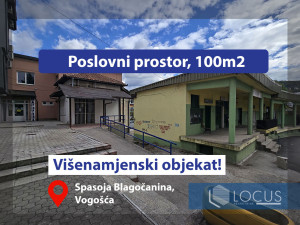 LOCUS: Poslovni objekat u centralnom djelu nas. Vogošća