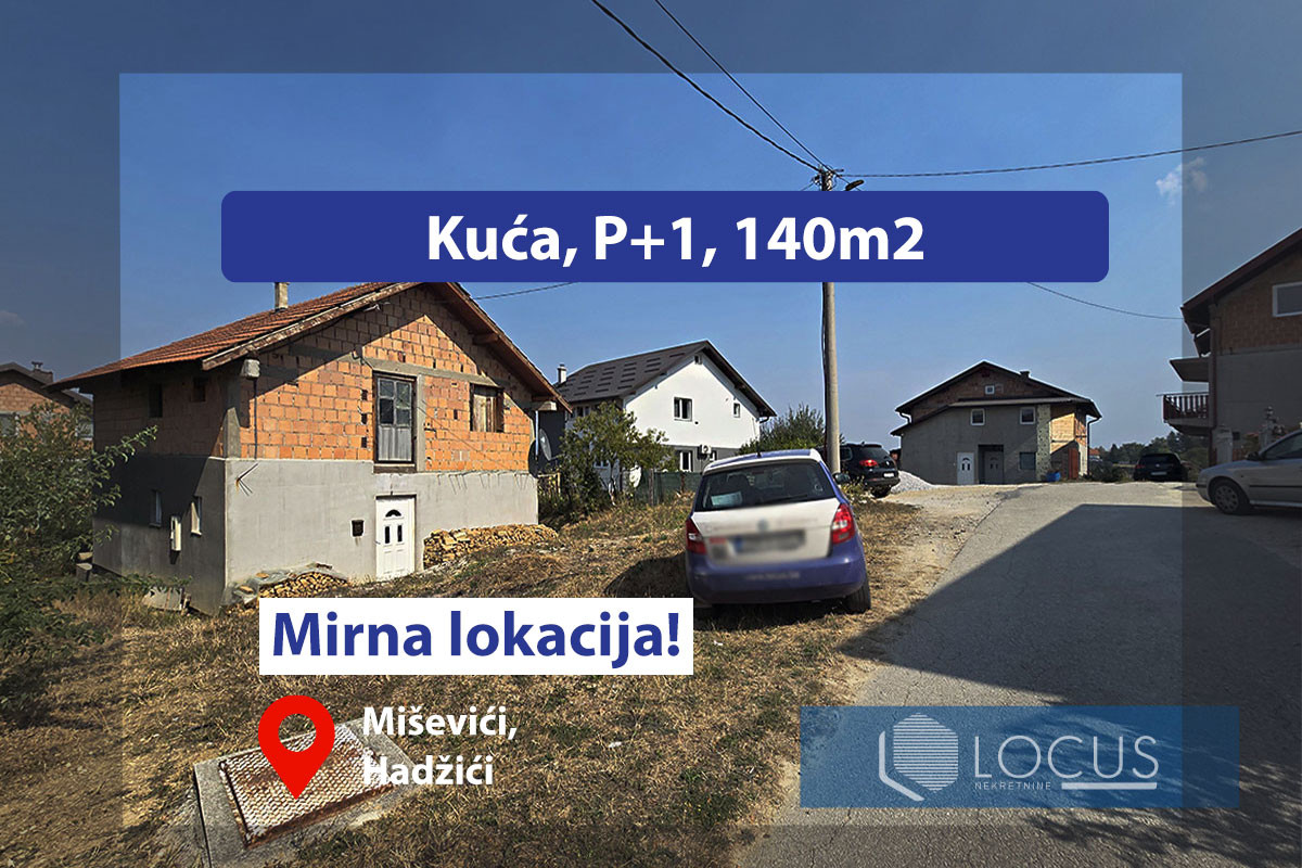 LOCUS prodaje: Kuća, Krčevine, Miševići