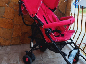 DJECIJA KOLICA Bebe  KISOBRAN   PINK