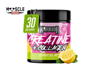 Warrior Creatine + Collagen Citrus Blast 270g