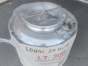 LONAC BAČVA BURE INOX 30LITARA SA ČESMOM ZA MASLINOVO ULJE
