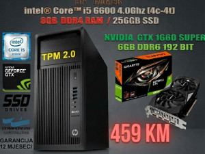 i5 6600/ NVIDIA GTX 1660 SUPER / 8GB RAM DDR4 /256GB SSD /TPM 2.0