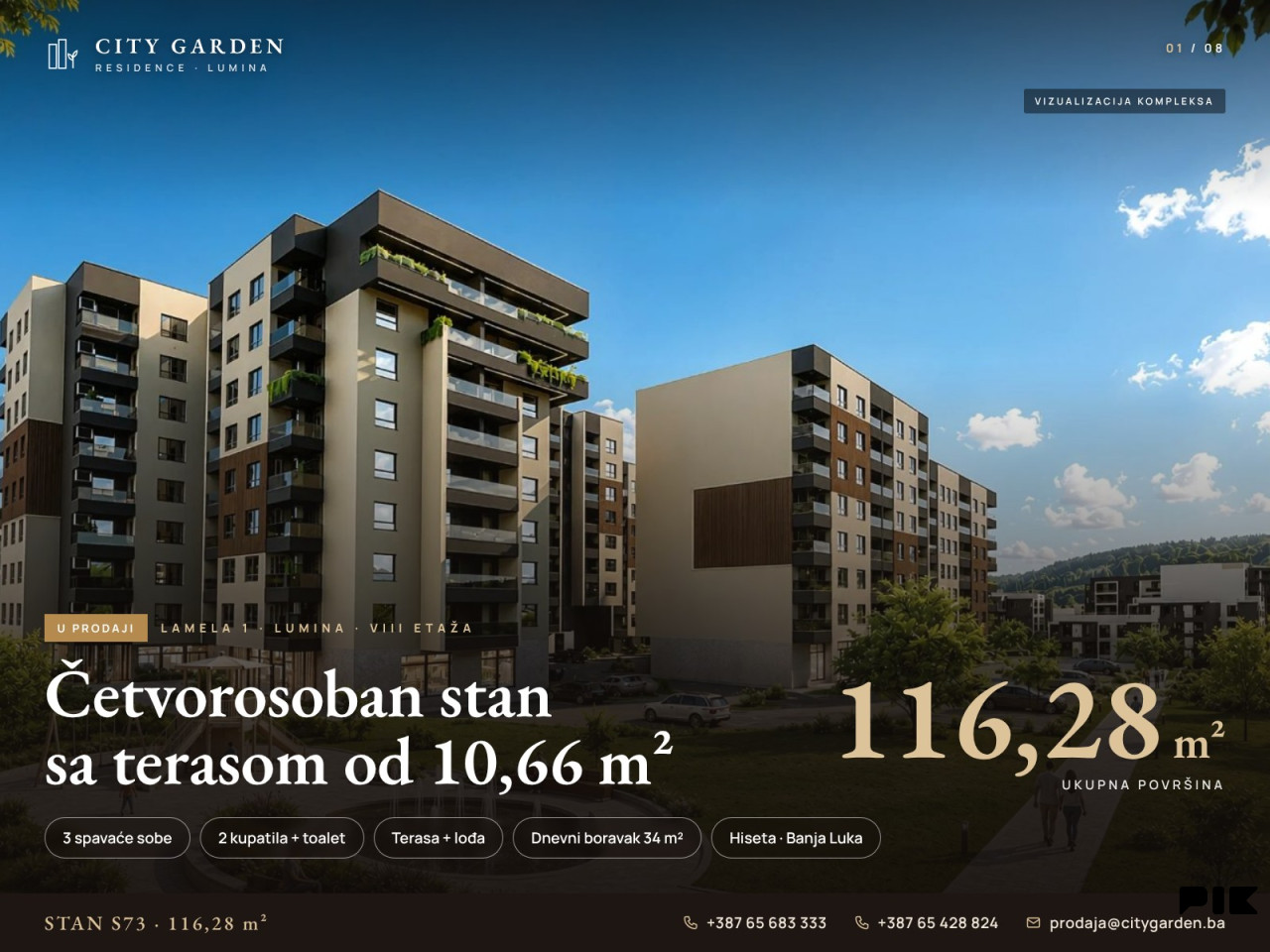 Novogradnja Banja Luka 116.28m2