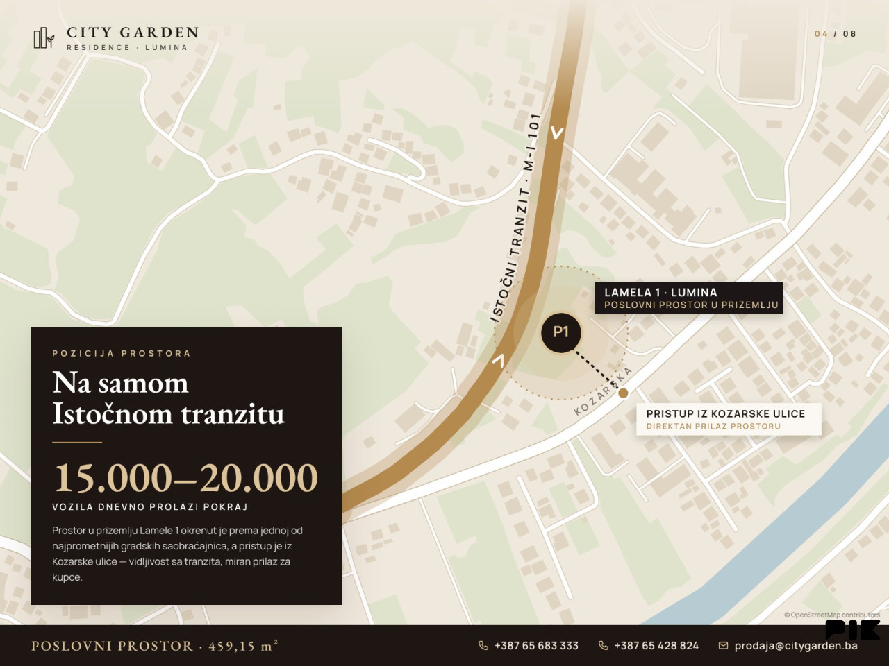 Poslovni prostori Banja Luka 459.15m2 2