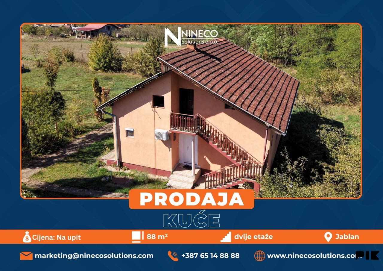 KUĆA - JABLAN - LAKTAŠI - 176 m2