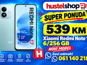 XIAOMI REDMI NOTE 17 6/256GB NOVI MODEL
