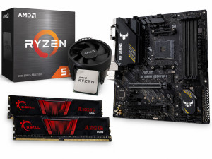 COMBO - Ryzen 5 5500 + ASUS TUF GAMING A520M-PLUS II + AEGIS 16GB