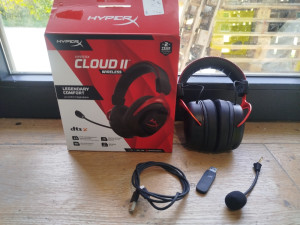 HYPERX CLOUD II WIRELESS VRHUNSKE GAMING SLUŠALICE