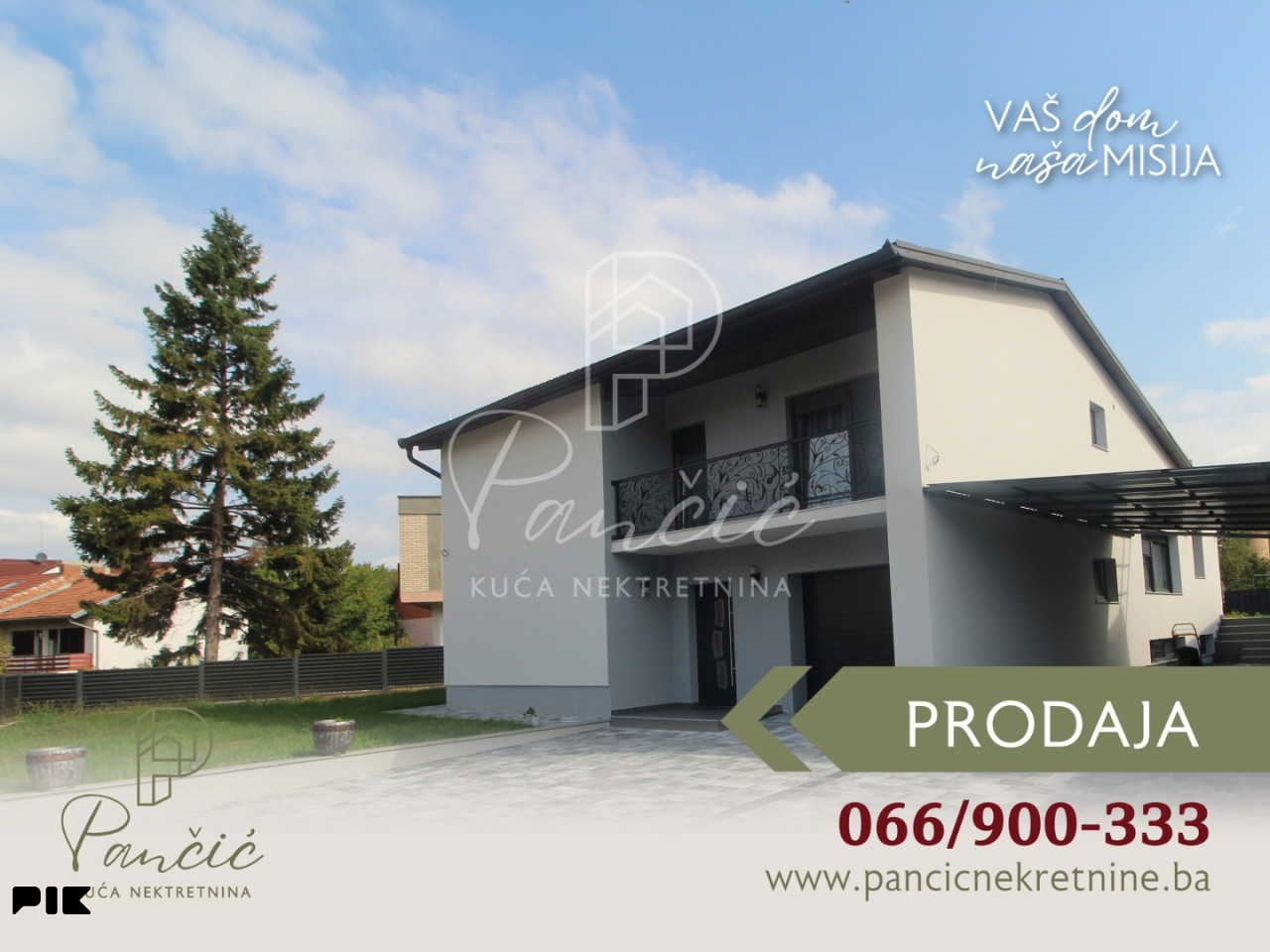 Luksuzna vila u Brčkom ID:0015-P - Kuća nekretnina Pančić